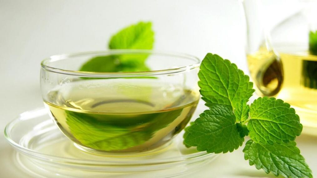 tea mint pikeun ngaronjatkeun potency